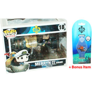 2 PC Merryn SS Eirnin Pop Ride - Song Of The Deep Funko Toy Figure + Watch 2016